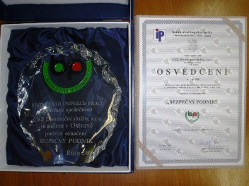 osvědčení Bezpečný podnik