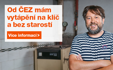 Od ČEZ mám vytápění
na klíč a bez starostí