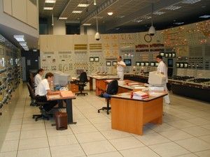 Elektrárna Dukovany - velín