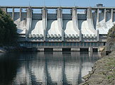 The Slapy Hydroelectric Power Station