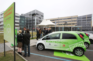 Otevření dobíjecí stanice pro elektromobily - Ostrava