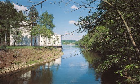 The Práčov Hydro Power Station