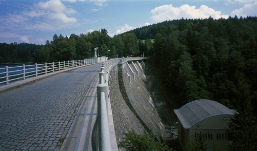 The Pastviny Hydro Power Station