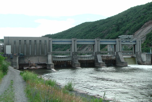 The Vrané Hydroelectric Power Station