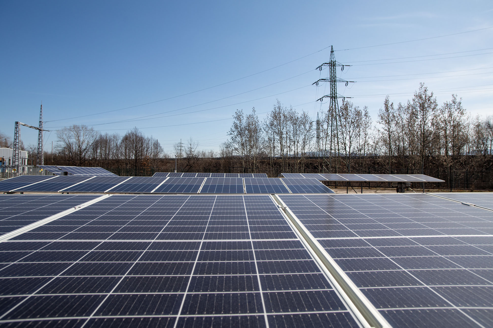 Testovací fotovoltaická elektrárna Ledvice