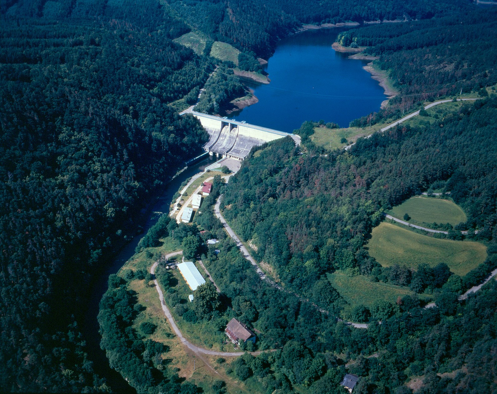 The Mohelno Hydroelectric Power Station