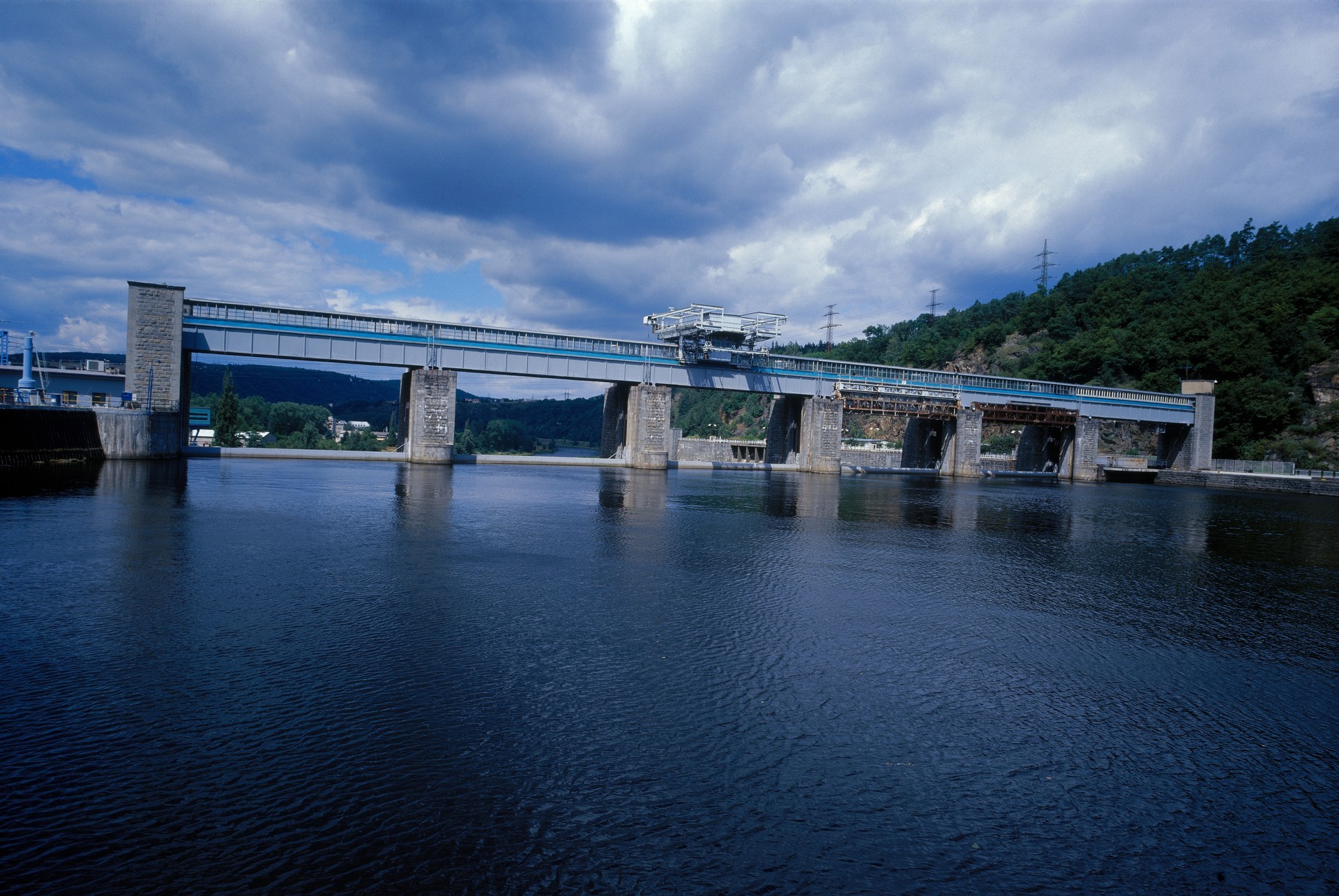 The Štěchovice Hydroelectric Power Station