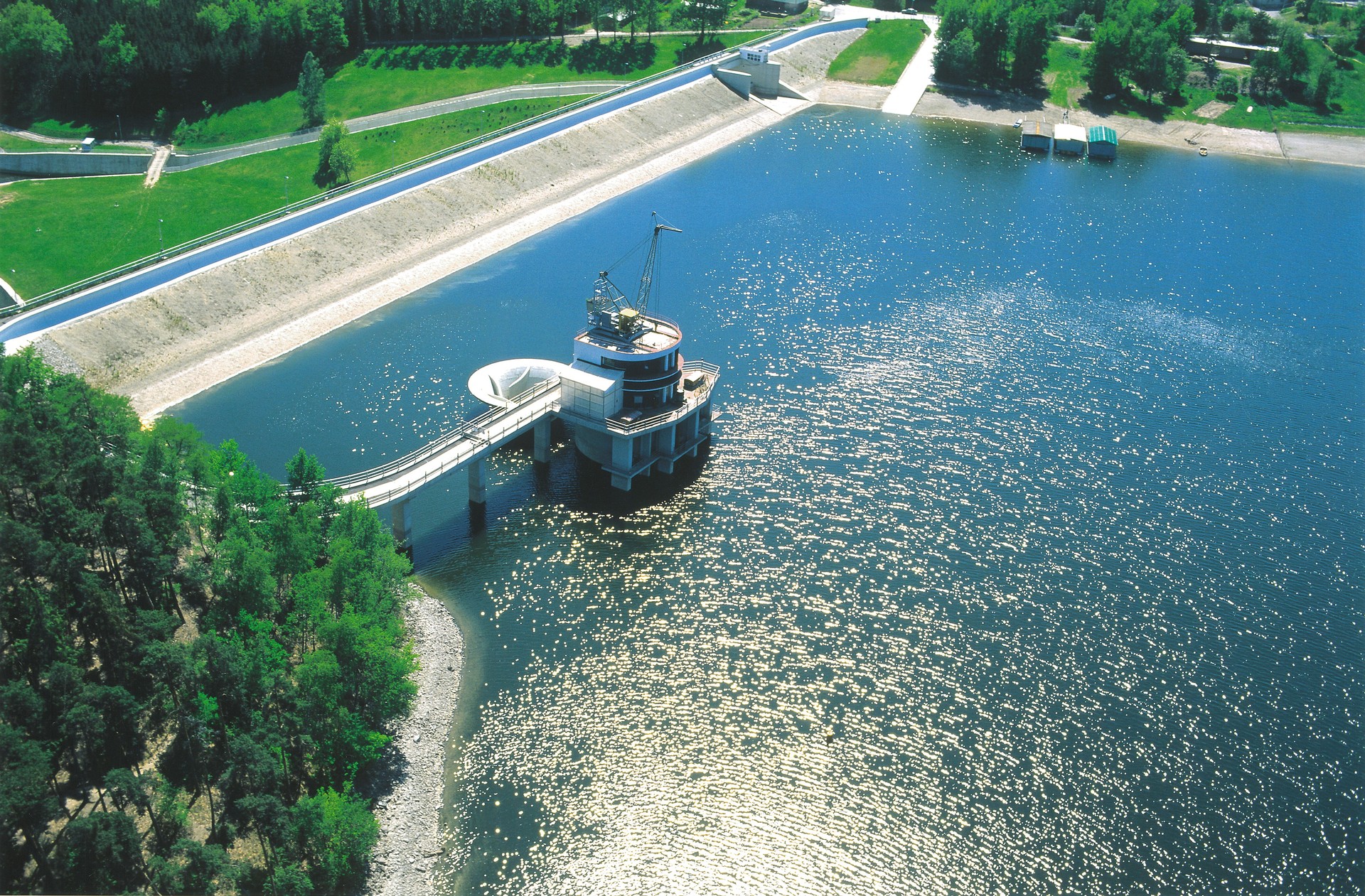 The Hracholusky Hydro Power Station