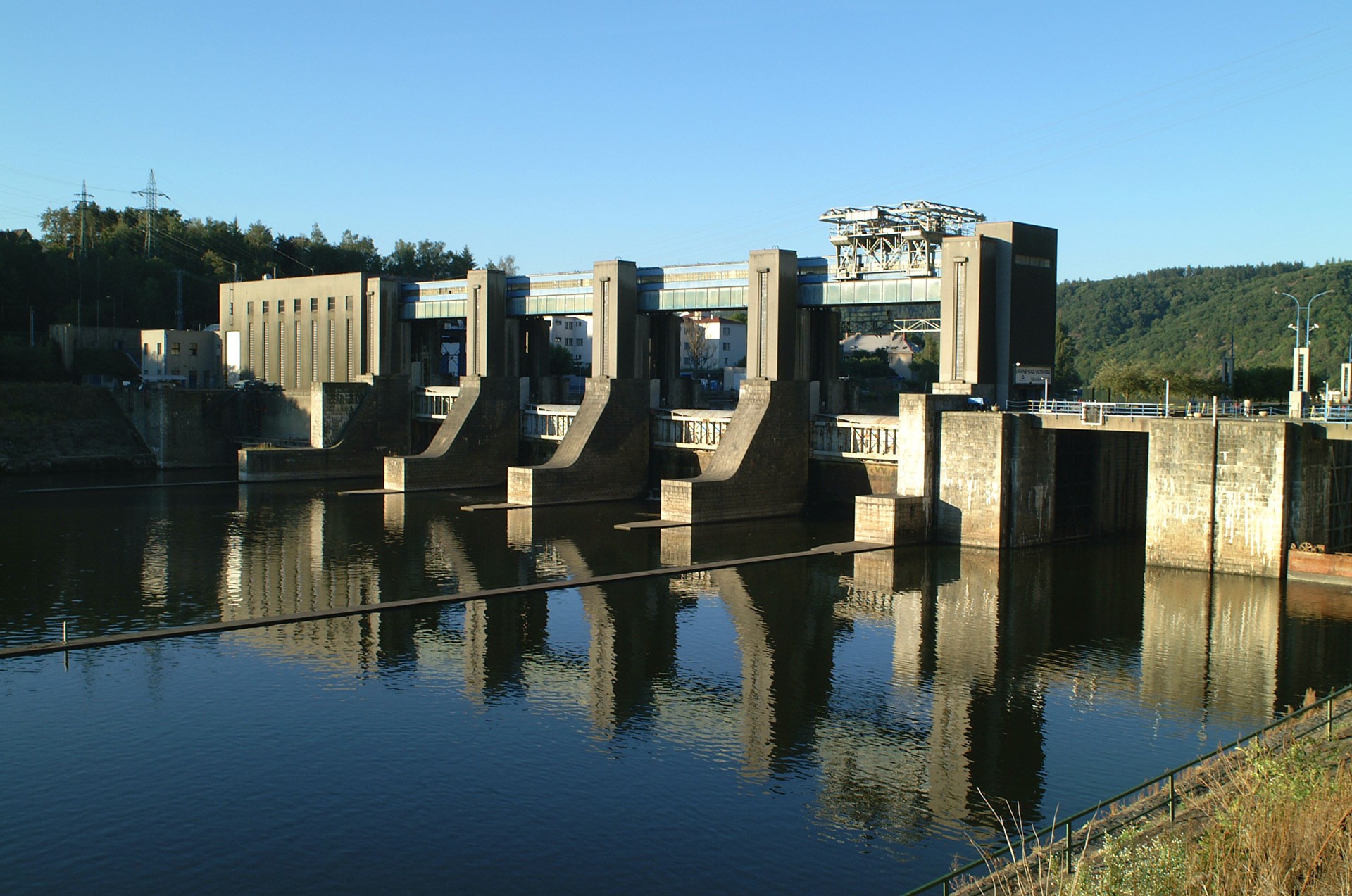 The Vrané Hydroelectric Power Station