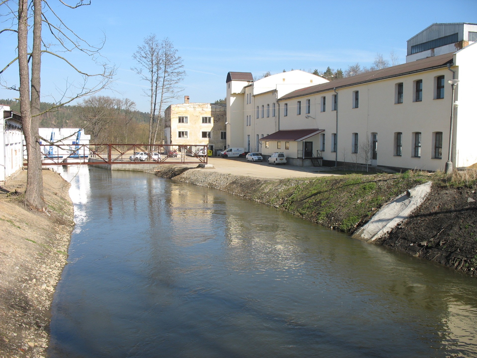 The small Bukovec Hydro Power Station
