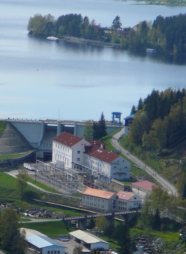 The Lipno Hydroelectric Power Station