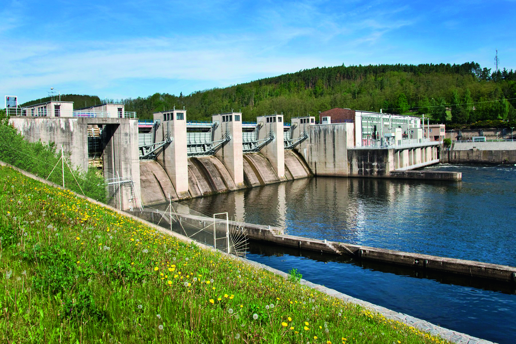 The Kamyk Hydro Power Station