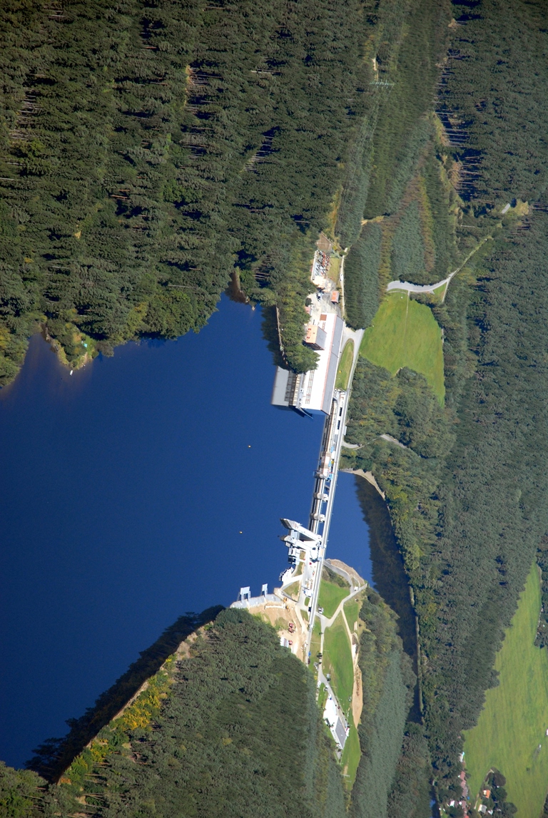 The Hnevkovice Small Hydro Power Station