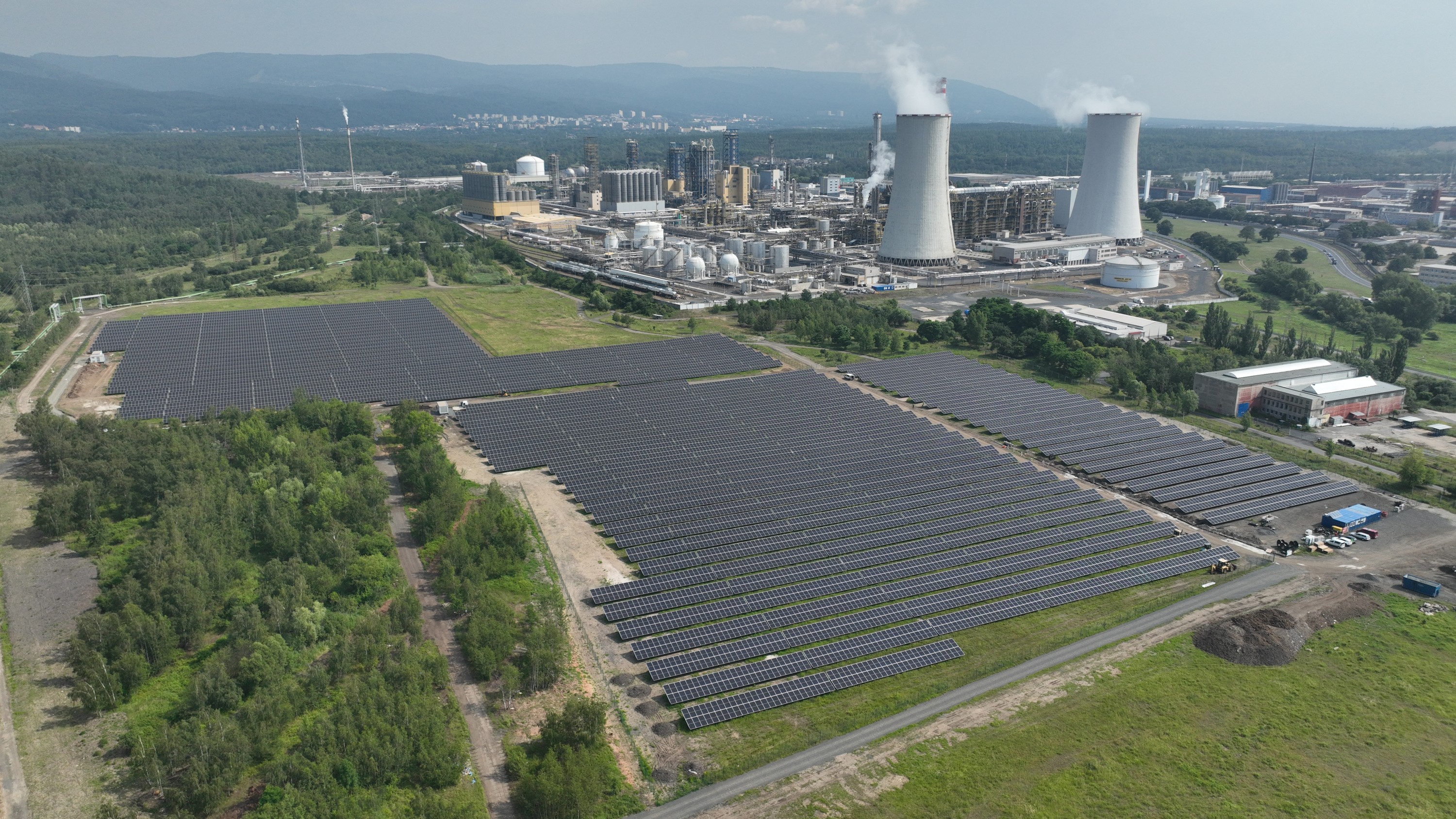 Fotovoltaická elektrárna Záluží u Litvínova