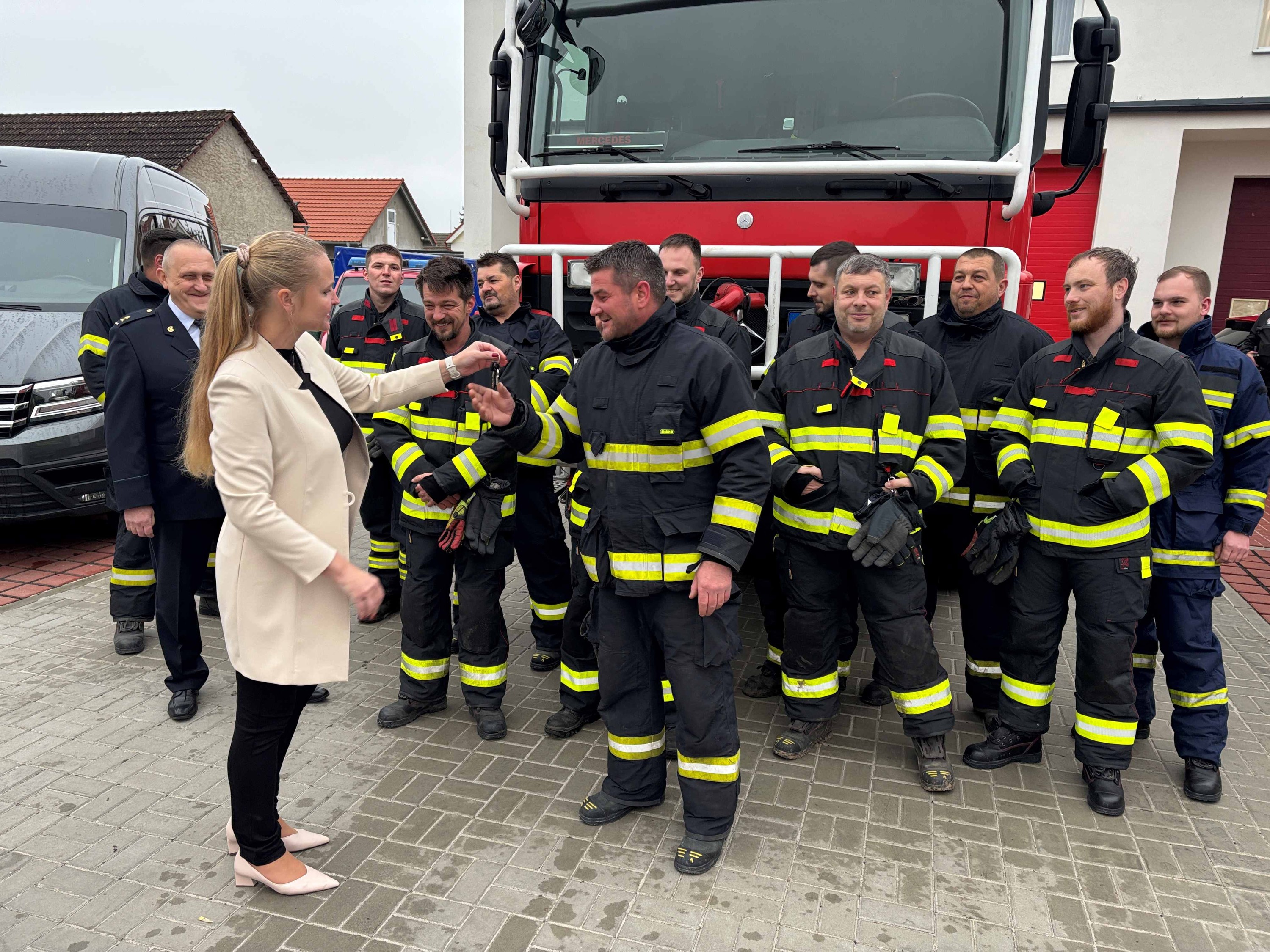 Hasičský dar Horním Počaplům