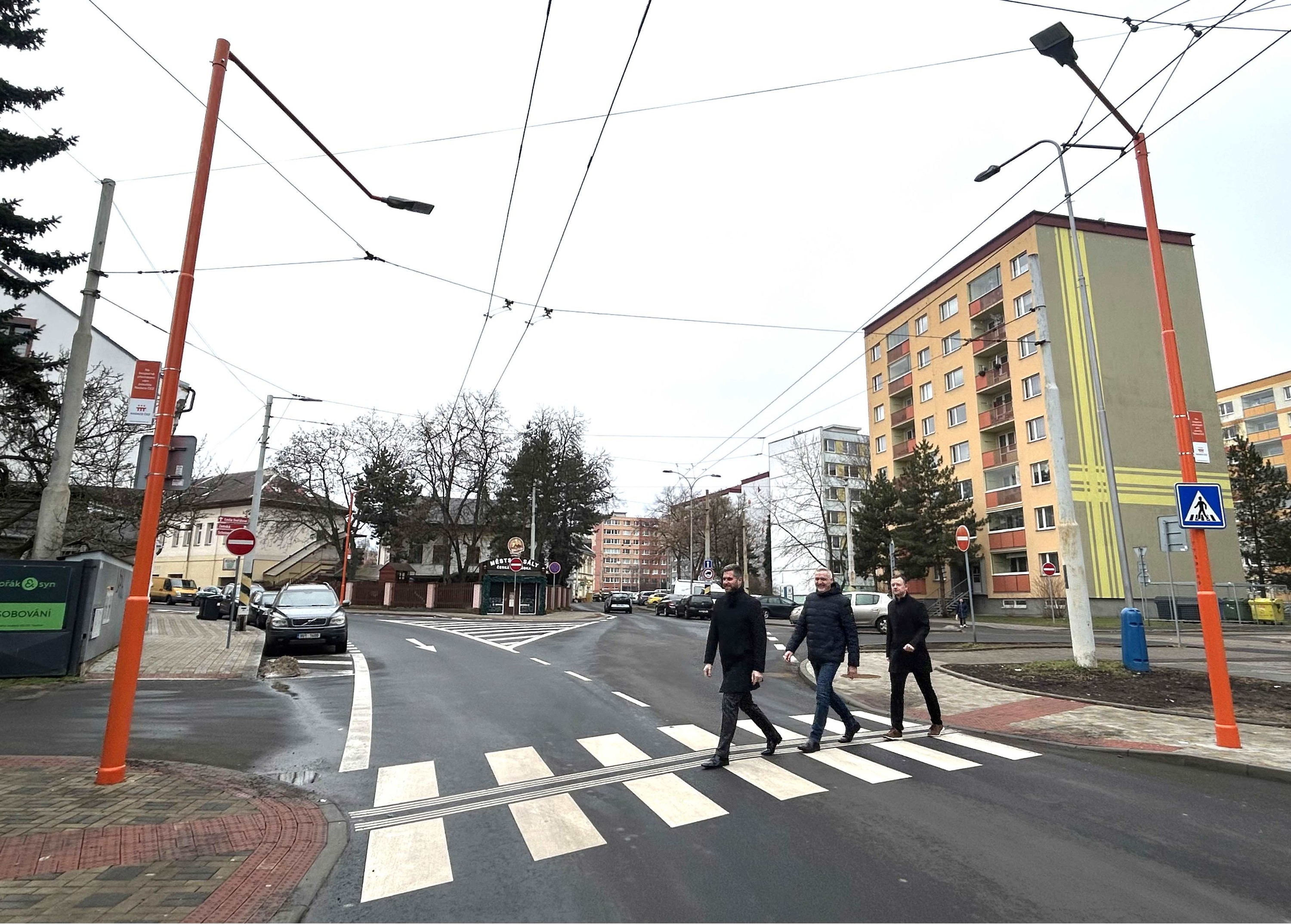 3x Oranžový přechod Teplice