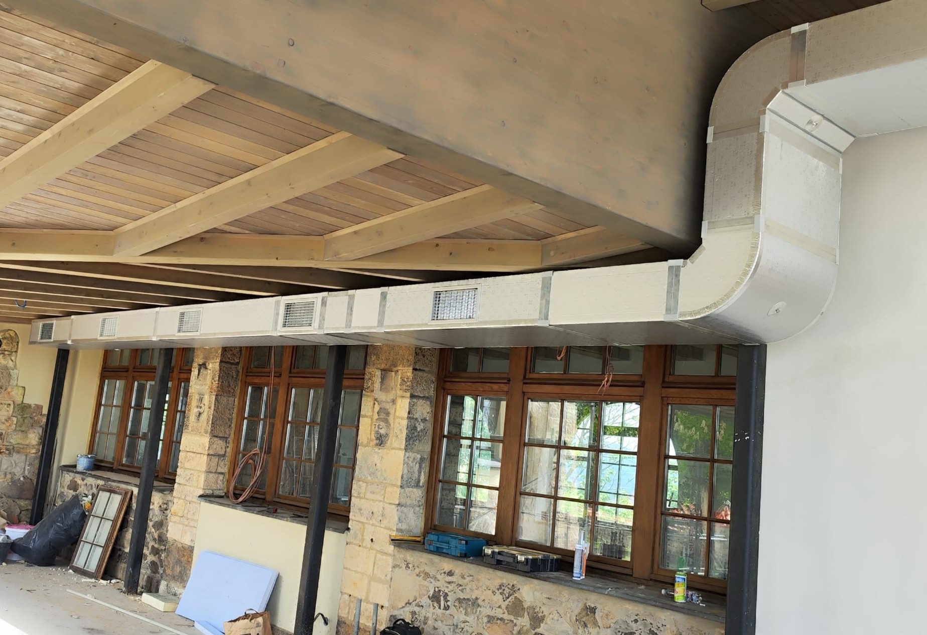 Air Plus na hradě Hněvín