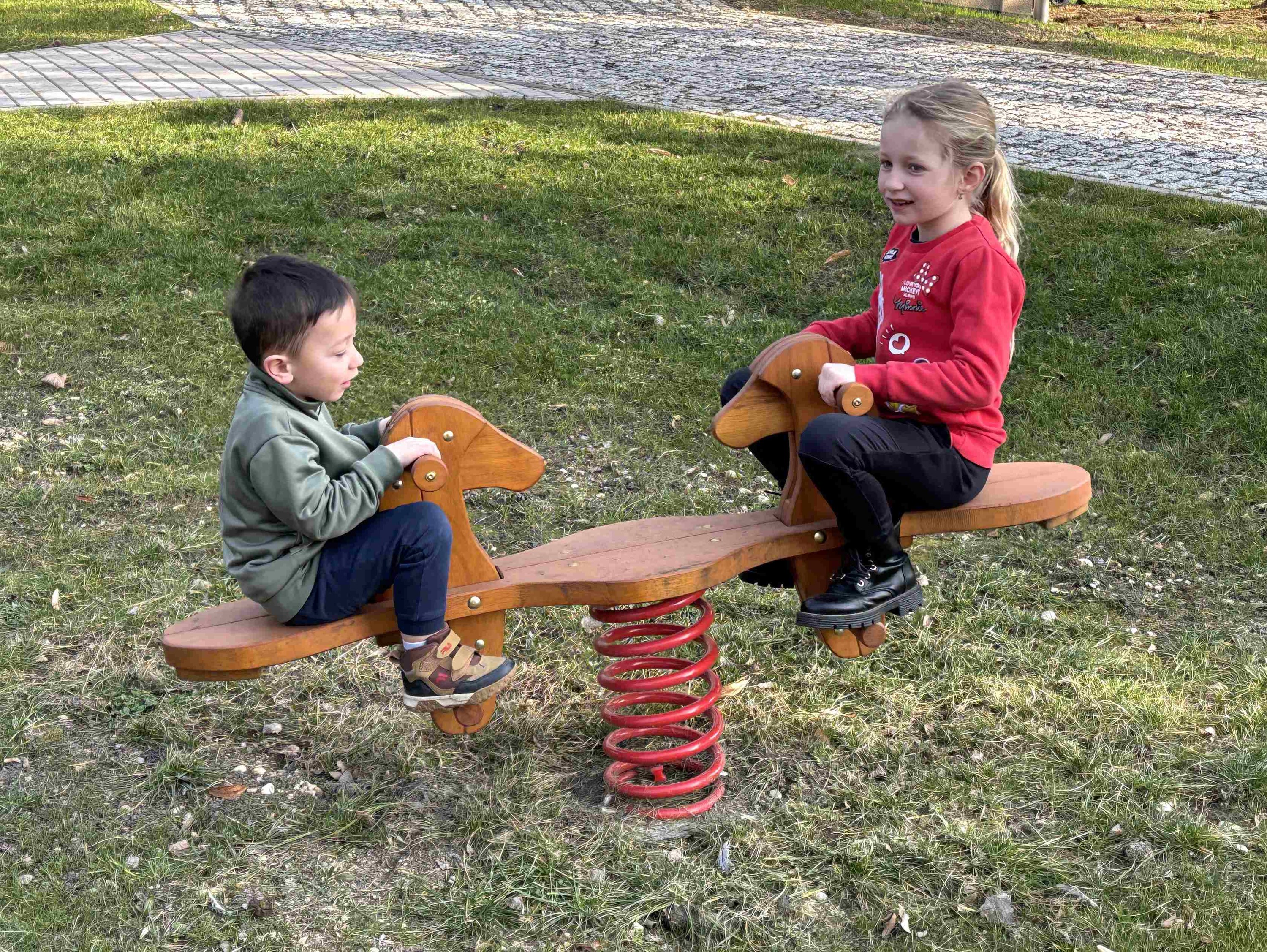 Oranžové hřiště MŠ Jíkev