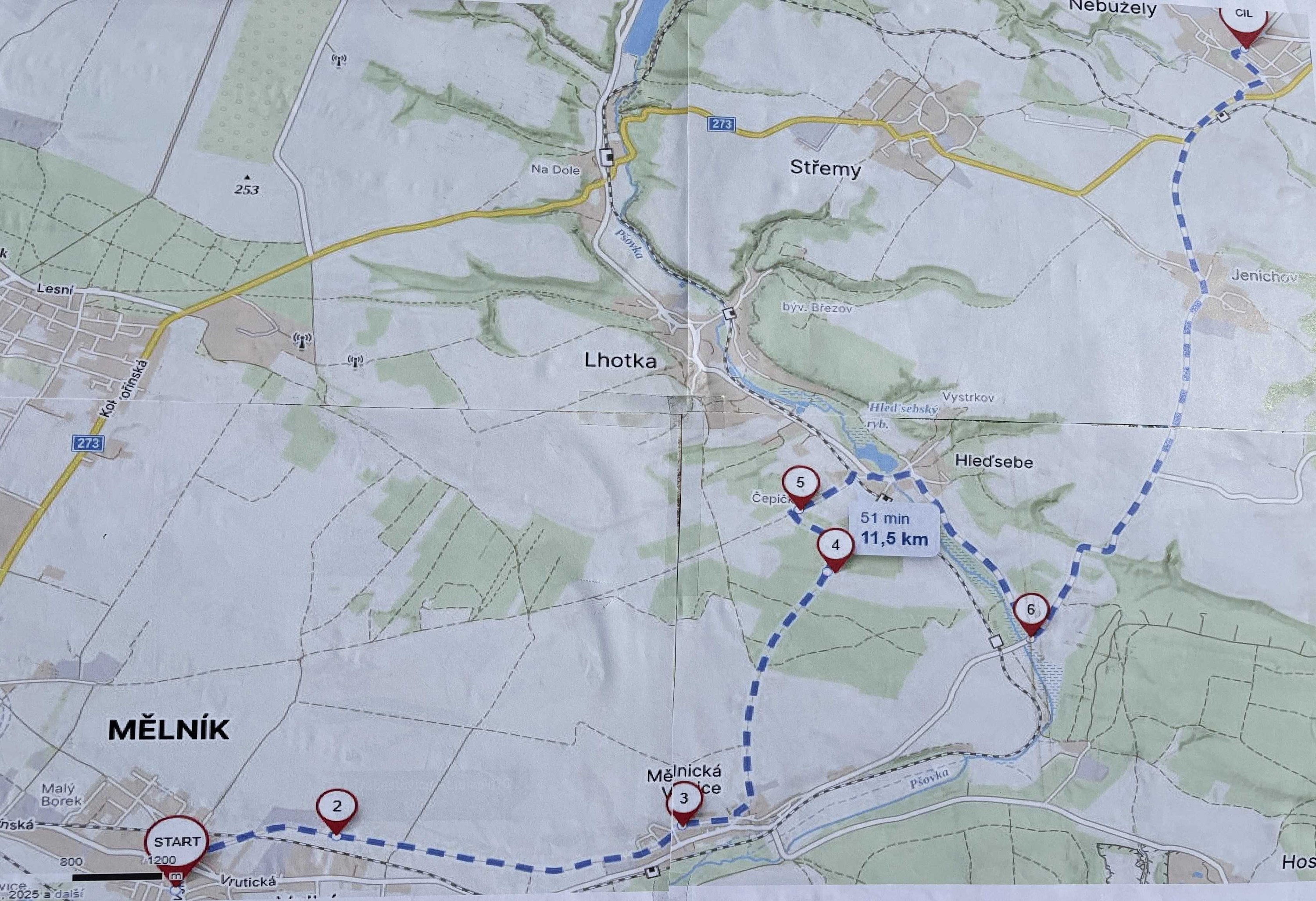 Nová cyklostezka na Mělnicku