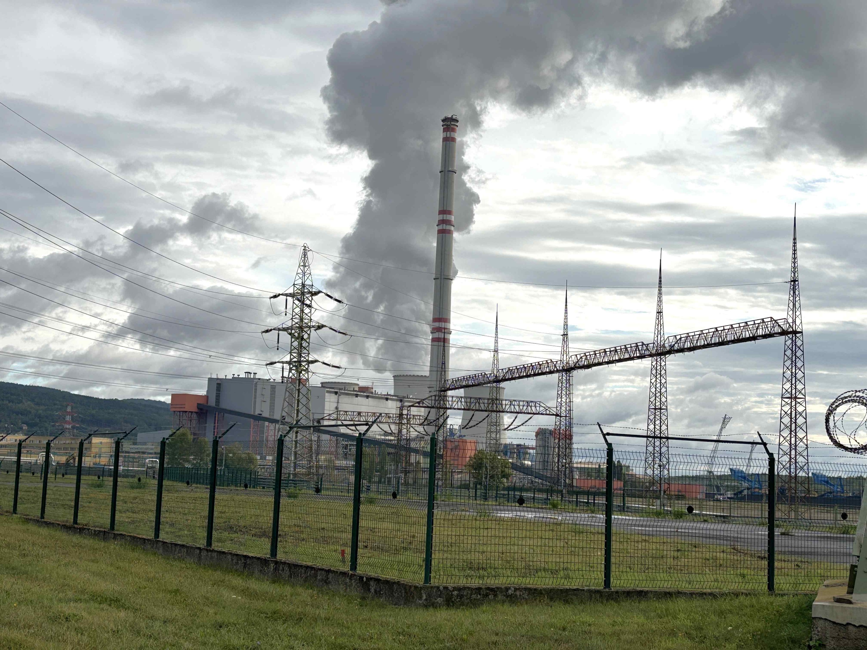 Demolice komína EPR2