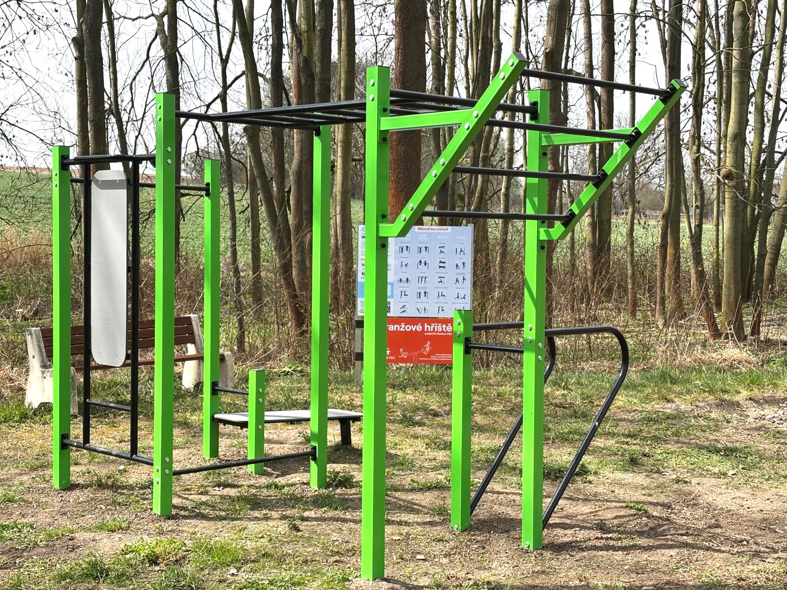 Oranžové hřiště Vrbičany