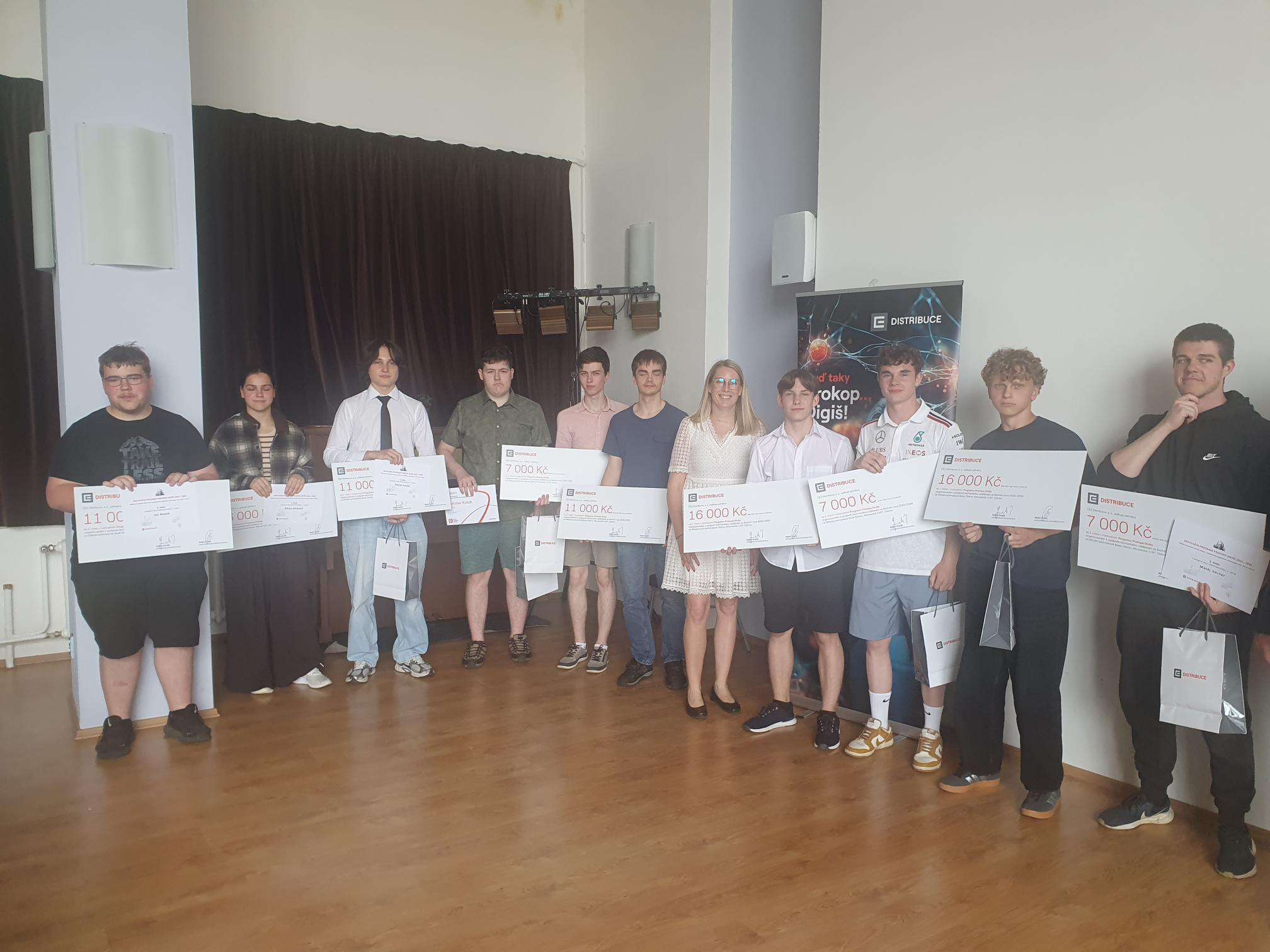 Vítězové všech kategorií na SPŠ Ostrov