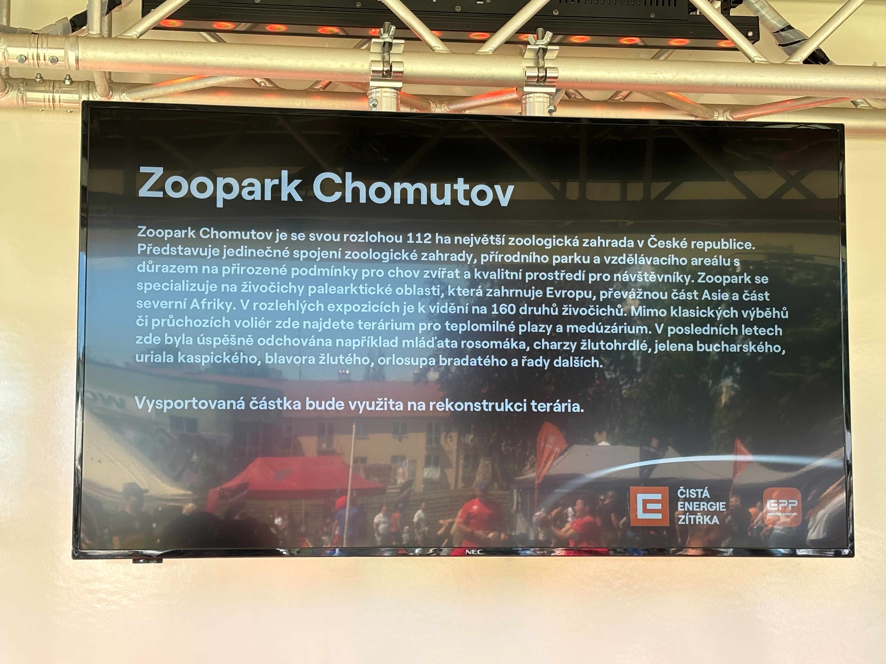Oranžové kolo ČEZFEST Chomutov