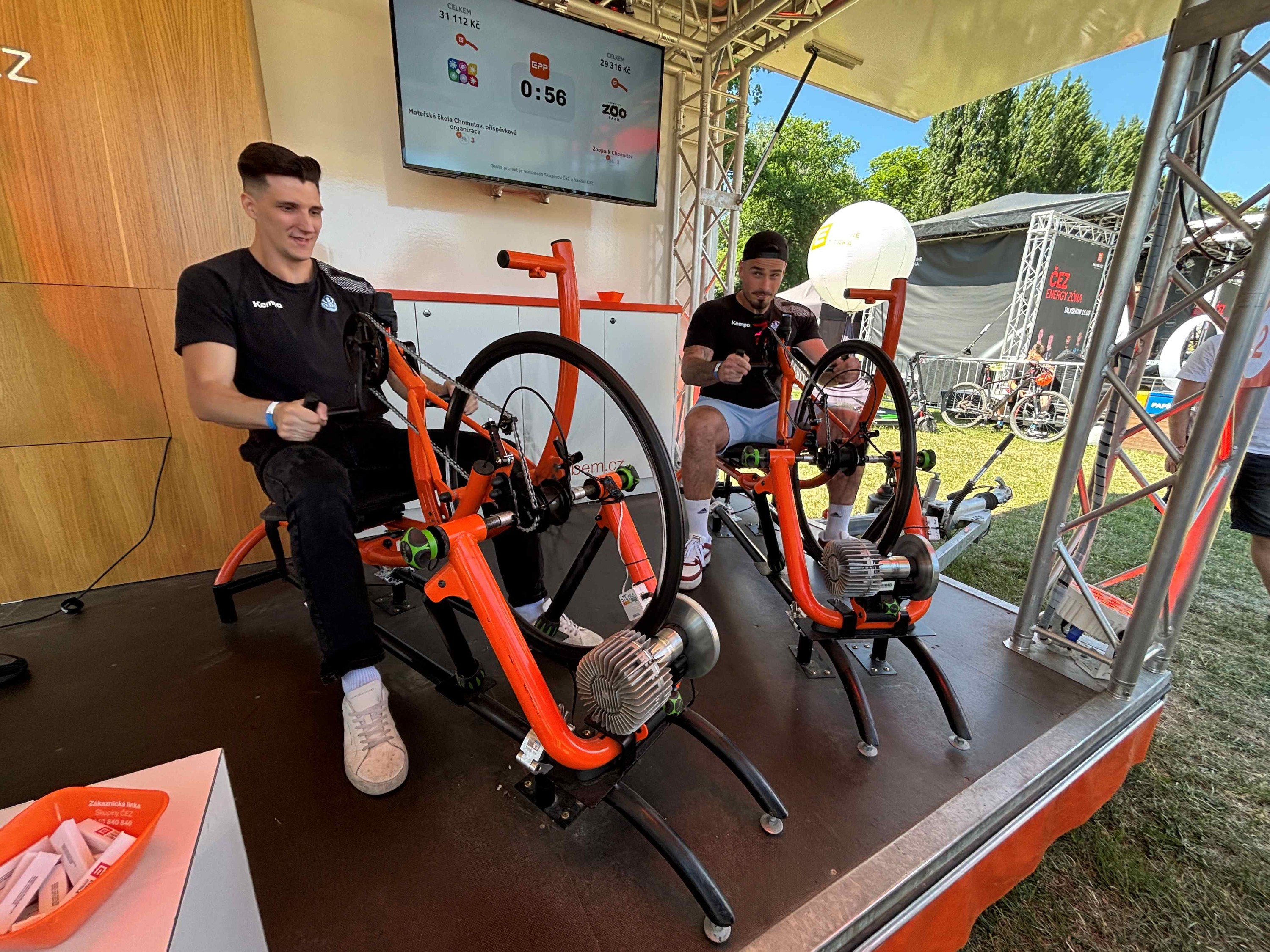 Oranžové kolo ČEZFEST Chomutov
