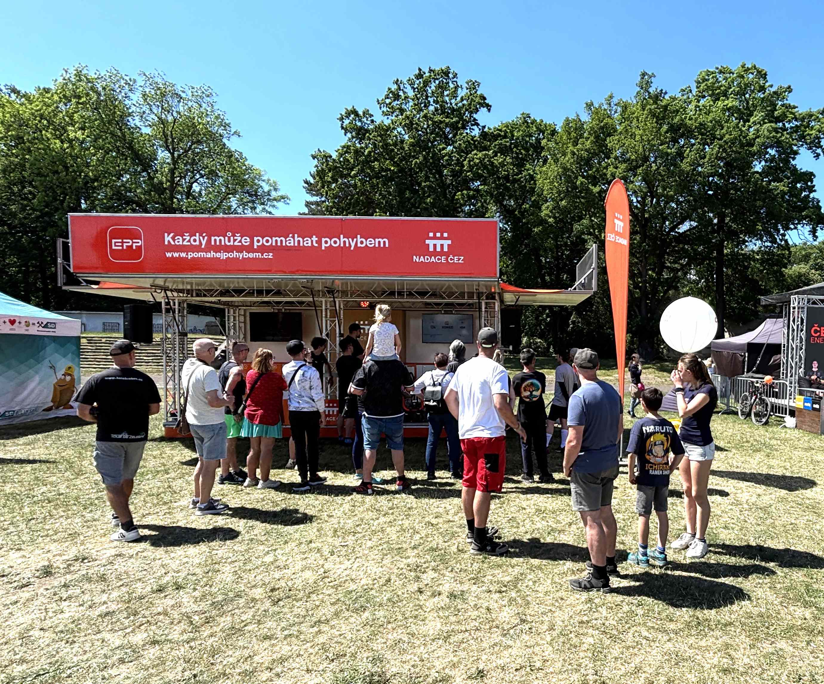 Oranžové kolo ČEZFEST Chomutov