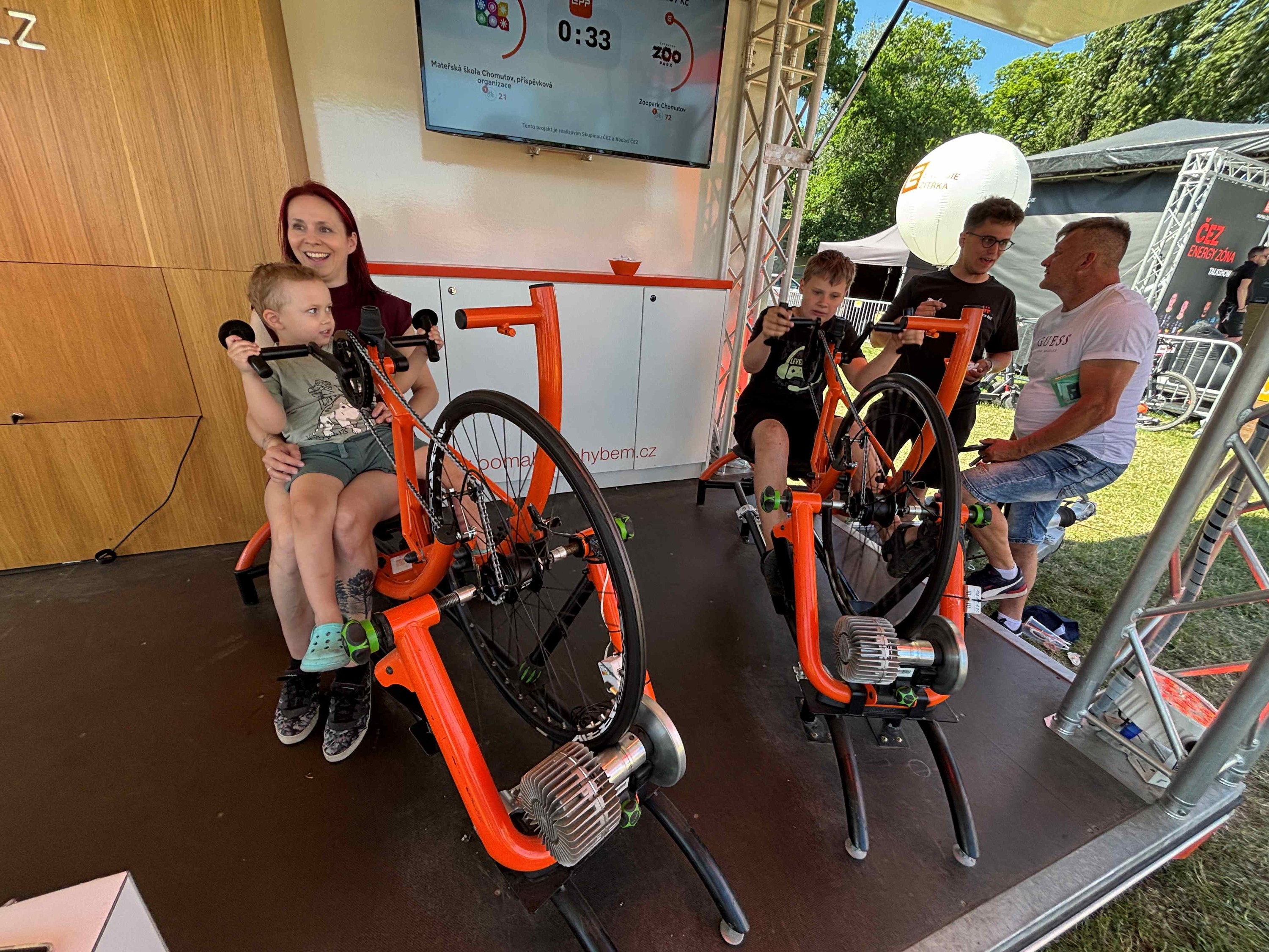 Oranžové kolo ČEZFEST Chomutov