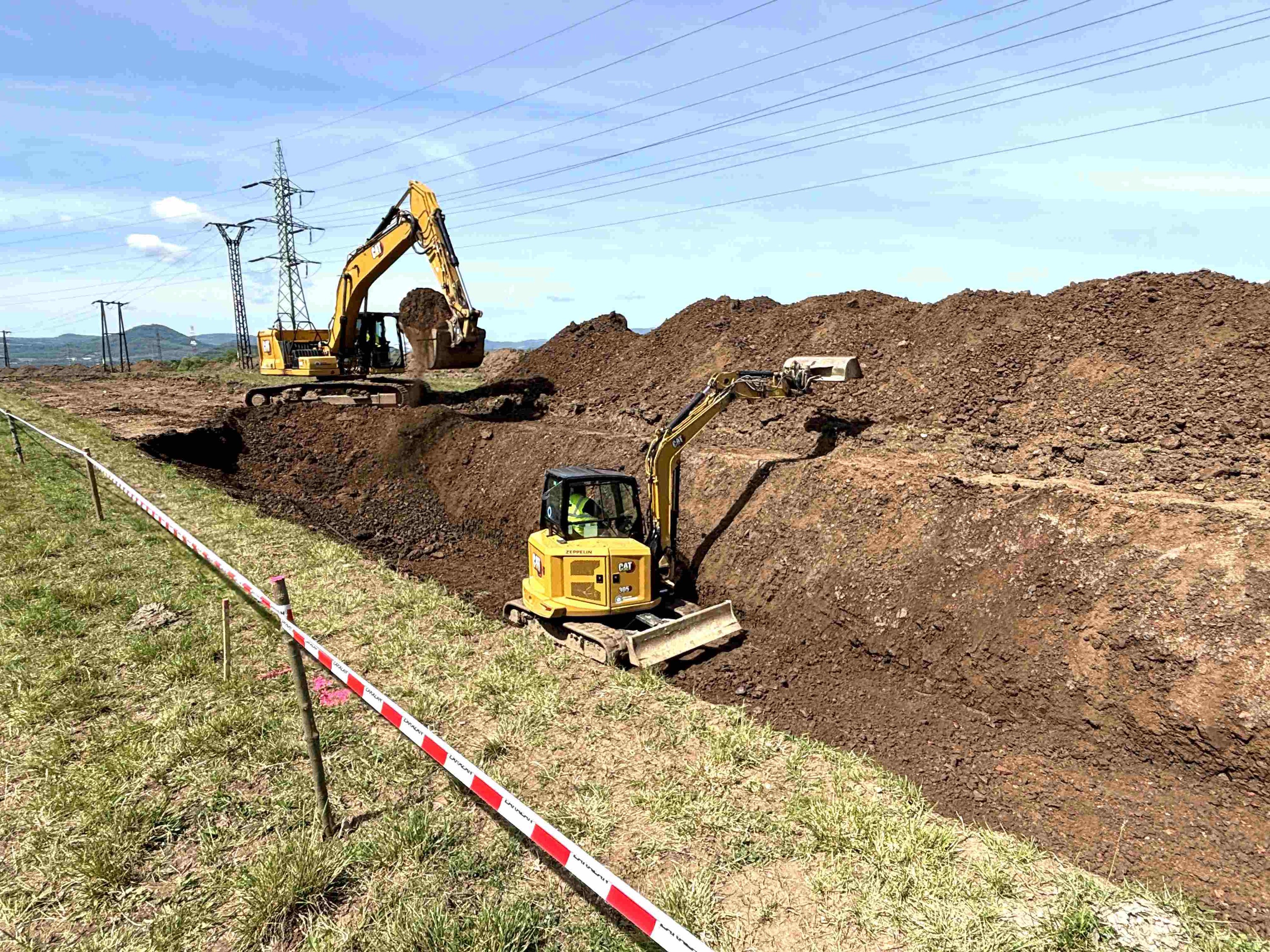 Horkovodní propoj z Elektrárny Prunéřov do Kadaně