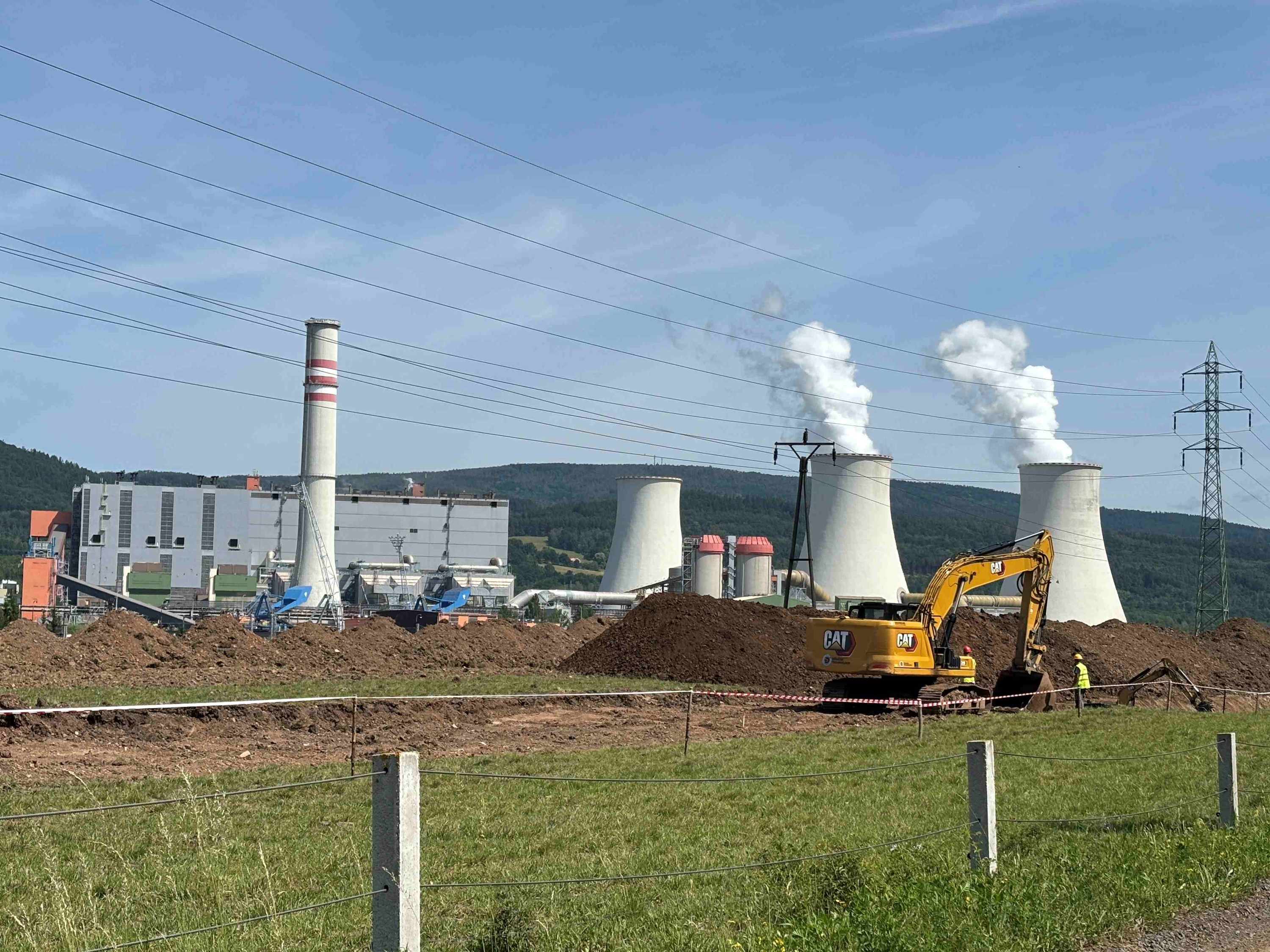 Horkovodní propoj z Elektrárny Prunéřov do Kadaně