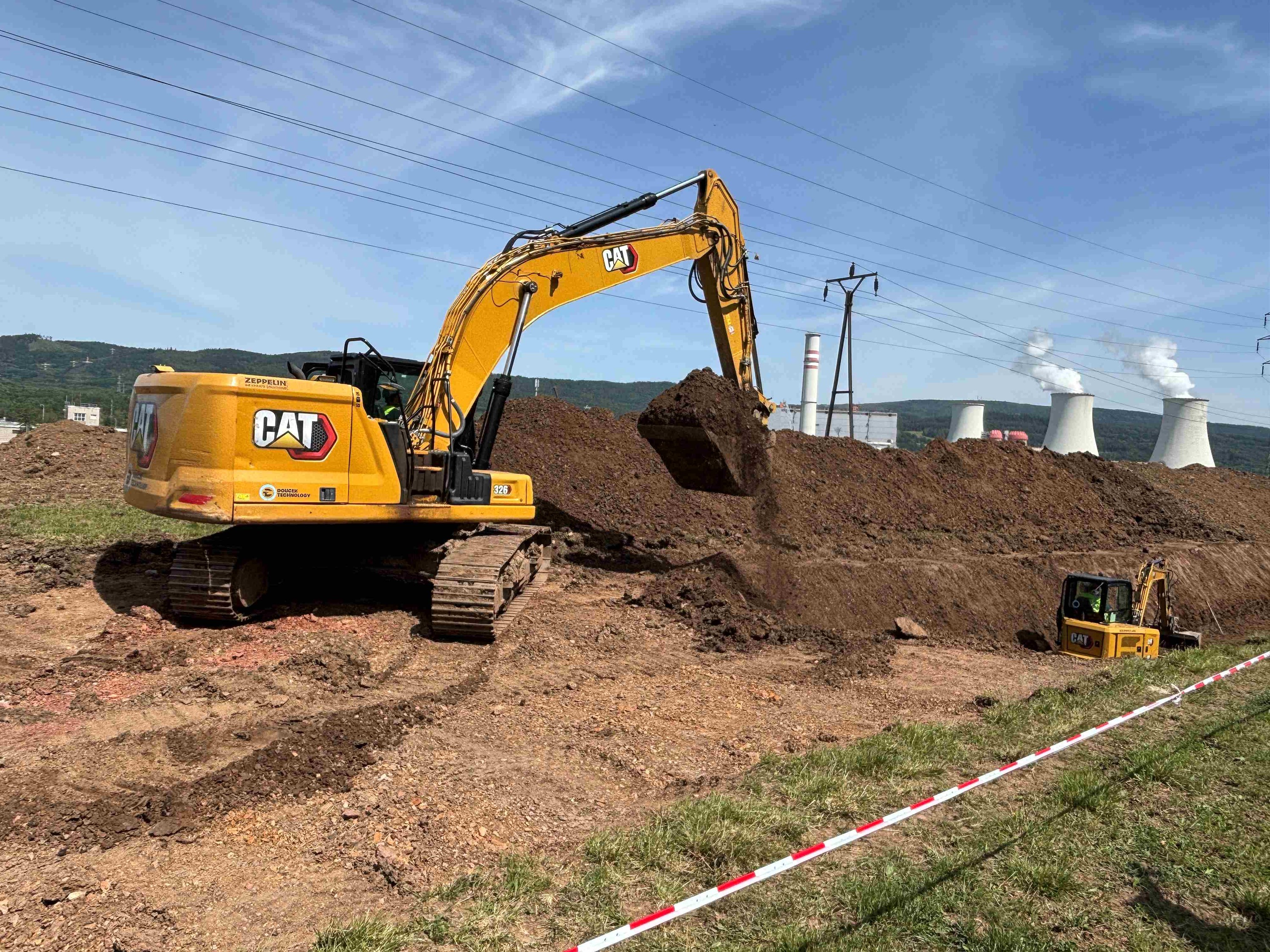 Horkovodní propoj z Elektrárny Prunéřov do Kadaně