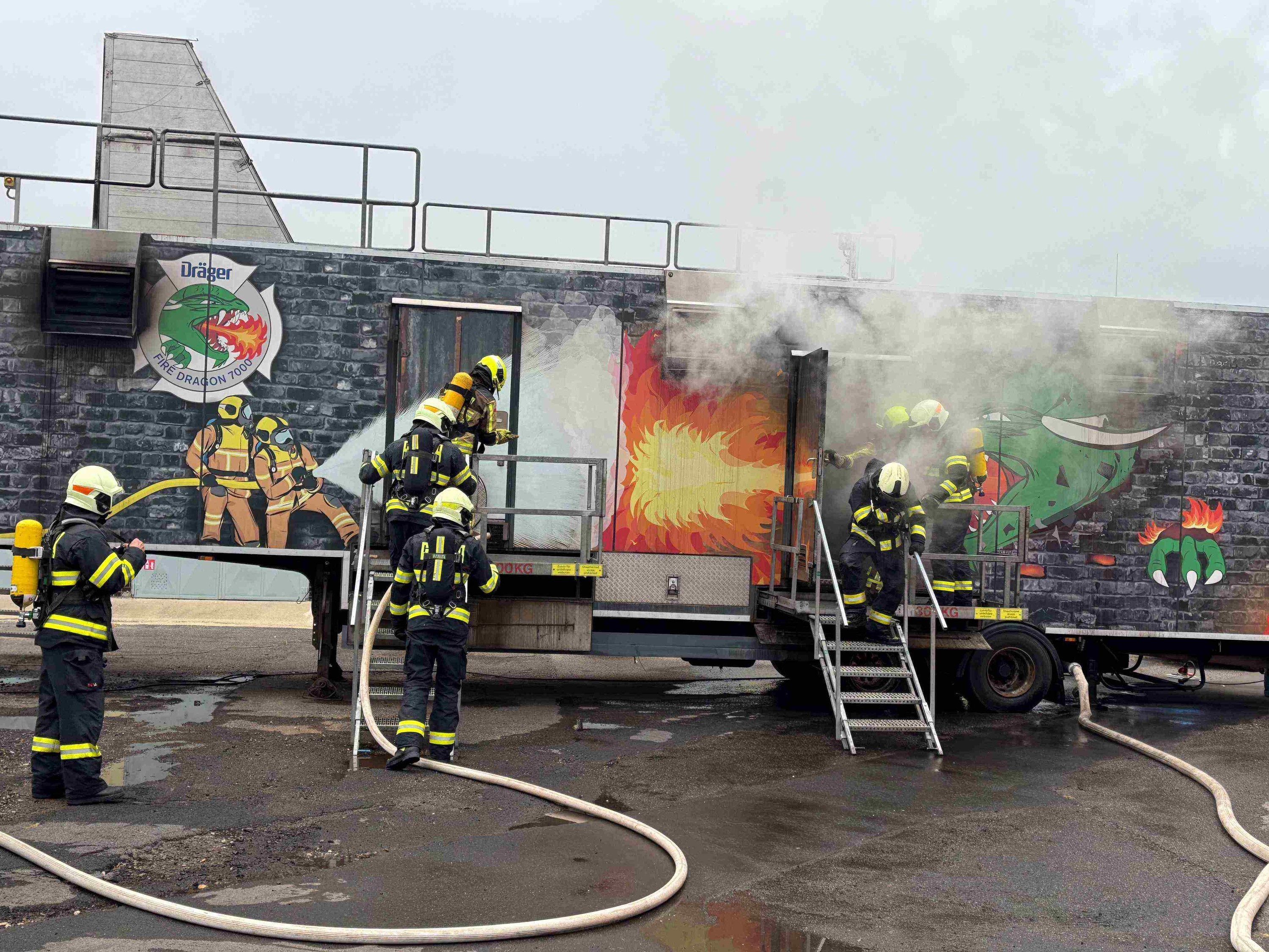 Cvičení FIRE DRAGON 7000