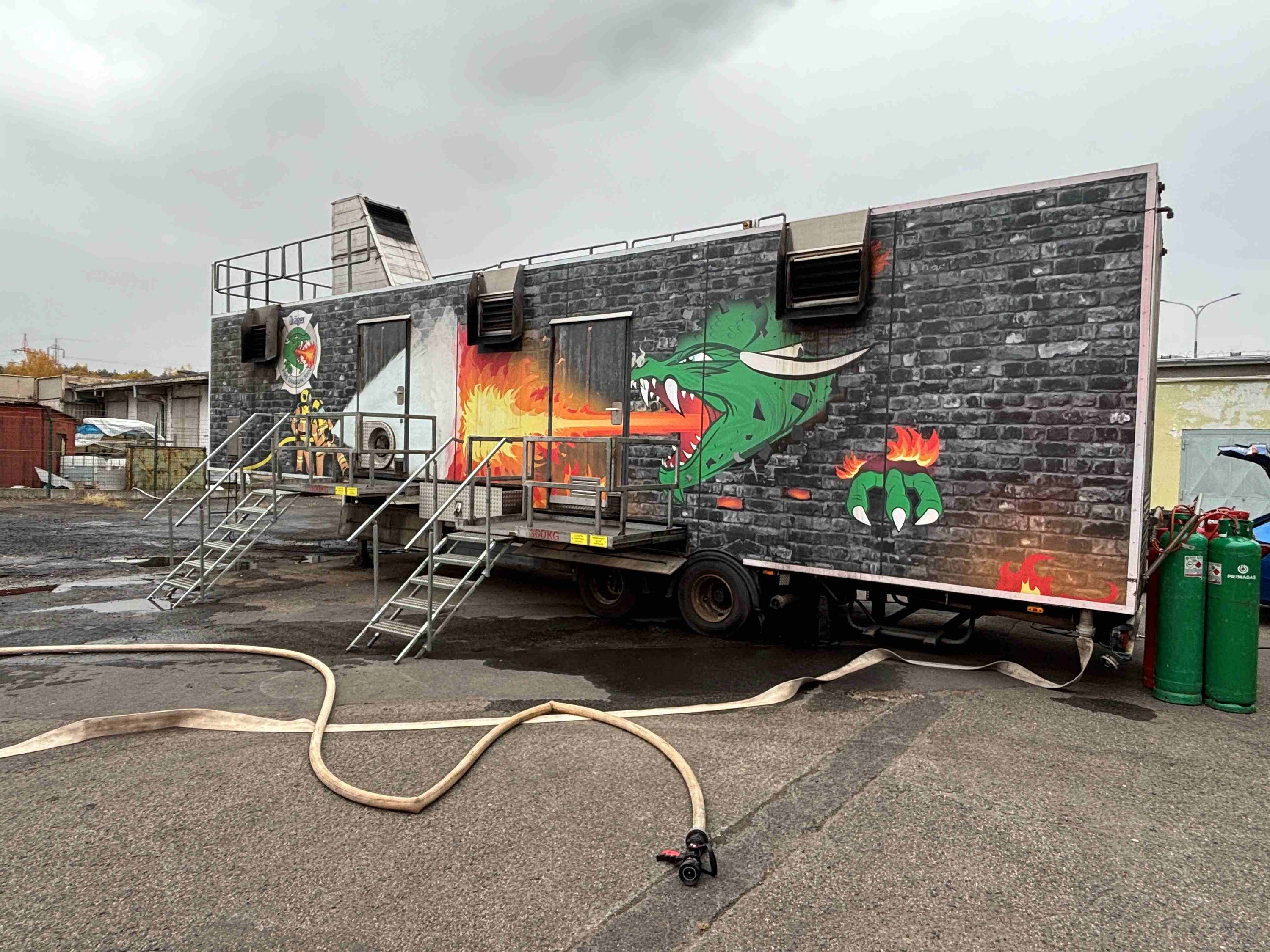 Cvičení FIRE DRAGON 7000