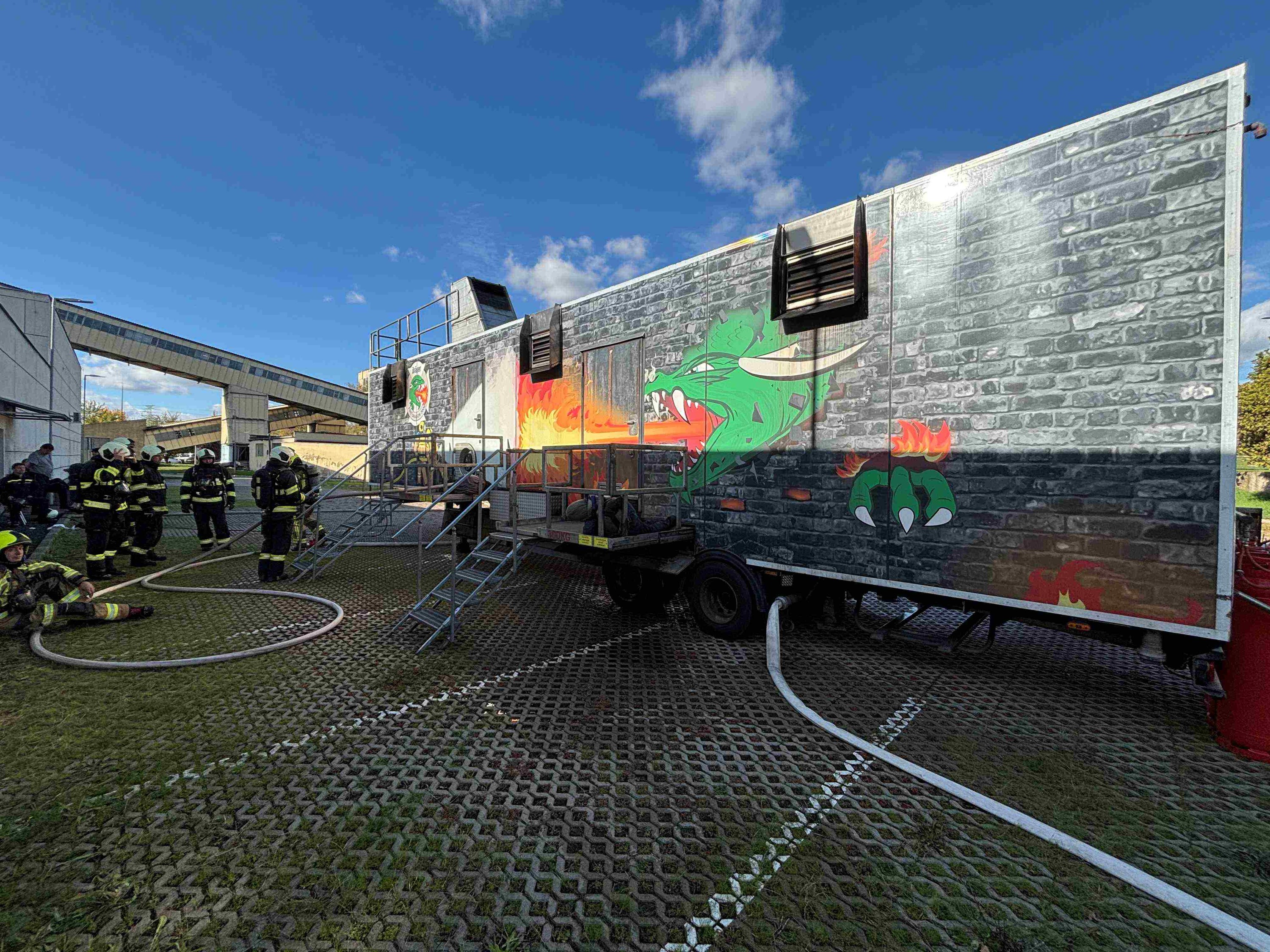 Cvičení FIRE DRAGON 7000