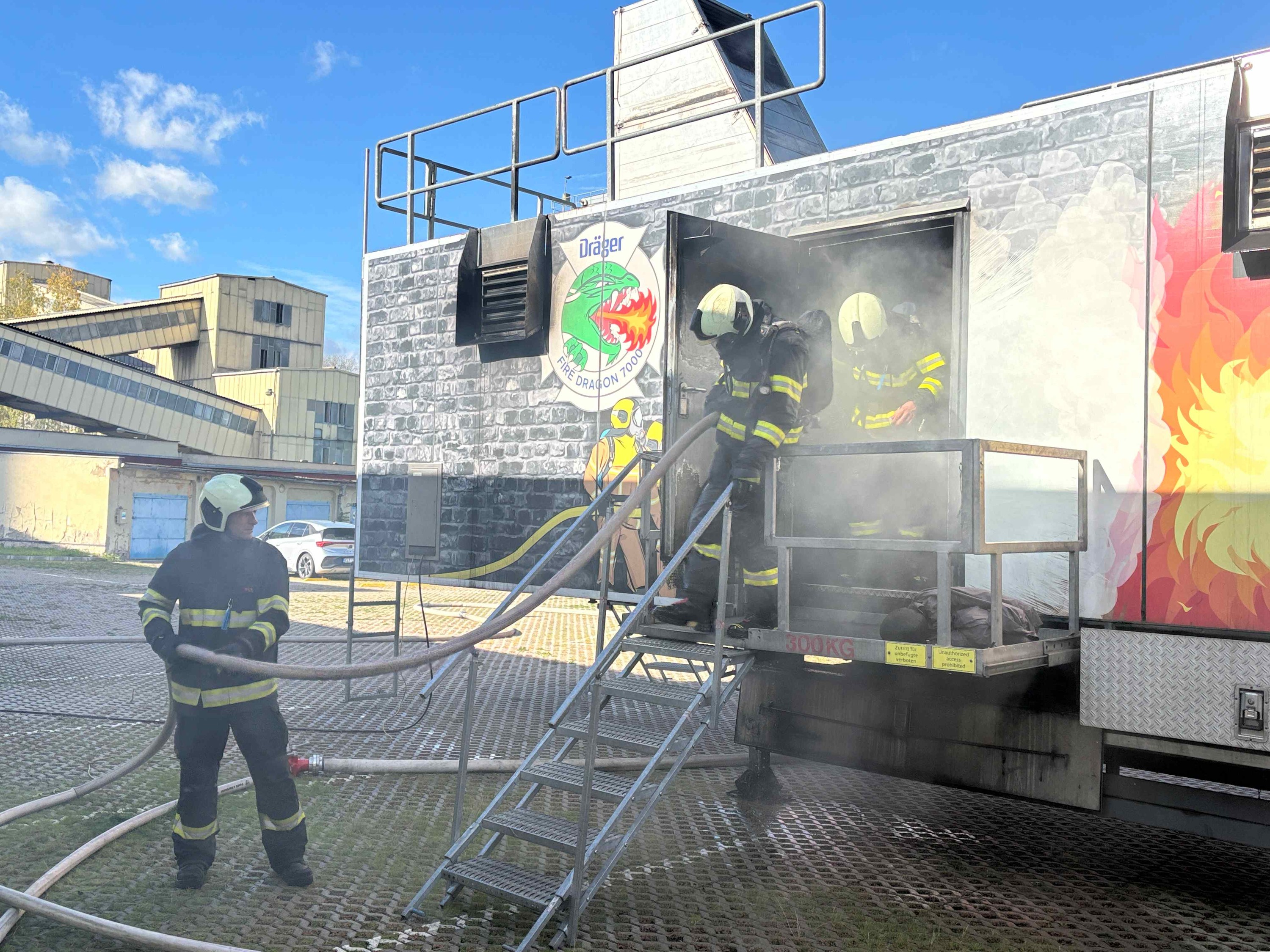 Cvičení FIRE DRAGON 7000