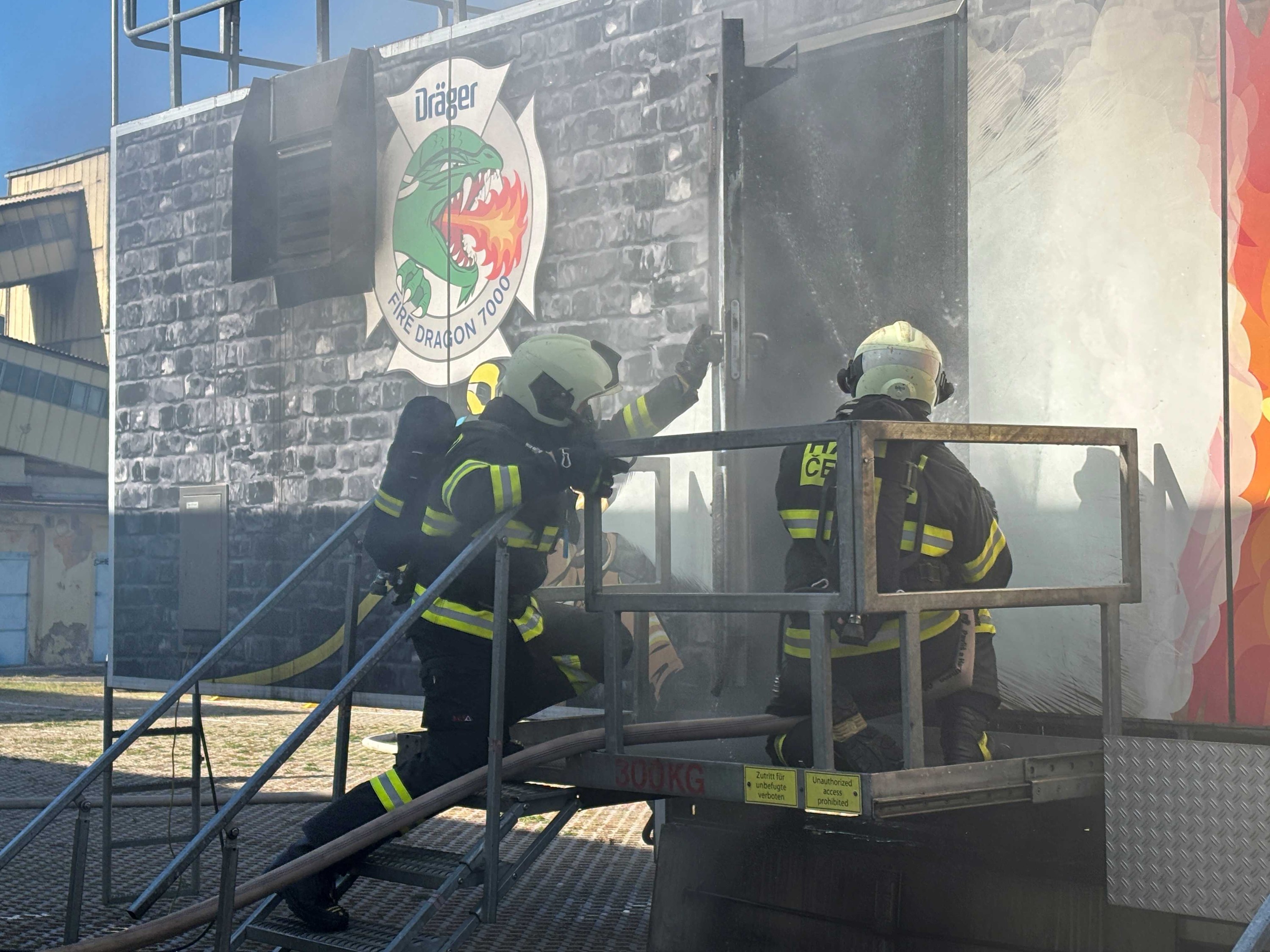 Cvičení FIRE DRAGON 7000