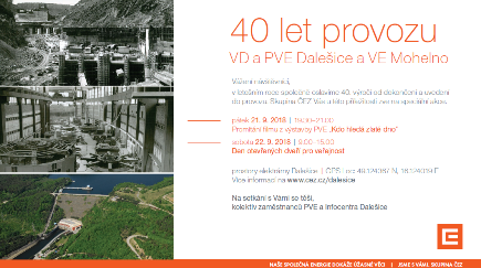 40 let - Dalešice