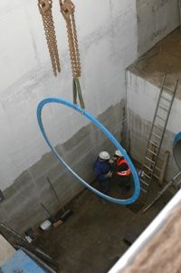 MVE Mělník - rozestavěná elektrárna