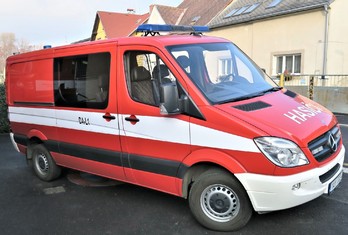 MB Sprinter má již domovské právo u dobrovolných hasičů z obce Zabrušany na Teplicku.