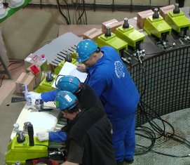 Diagnostika statoru generátoru při modernizaci vodní elektrárny Lipno.