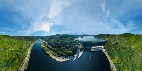 Water Power Plant Orlík