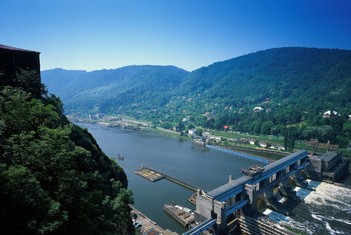 Water Power Plant Střekov