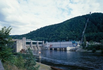 Water Power Plant Štěchovice