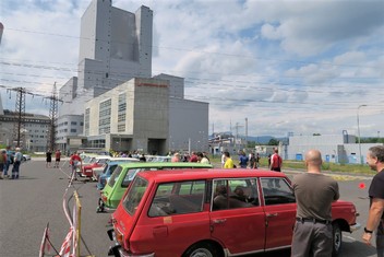 Na srazu nechybělo ani osm Wartburgů.