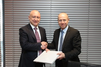 Předseda představenstva a generální ředitel ČEZ Daniel Beneš a President&CEO Westinghouse Electric Company Patrick Fragman
