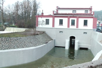 Malá vodní elektrárna Brno-Komín