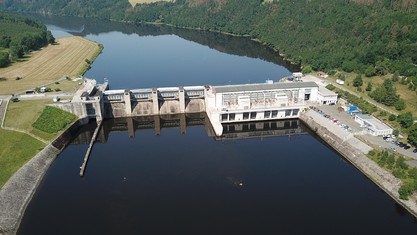 Vodní dílo a elektrárna Kamýk